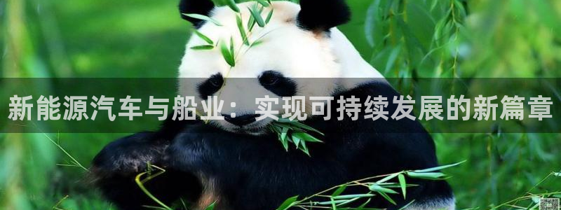 摩根说娱乐：新能源汽车与船业：实现可持续