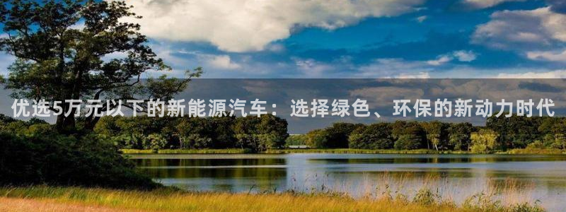 义务摩根娱乐会所:优选5万元以下的新能源汽车:选择绿色、环保